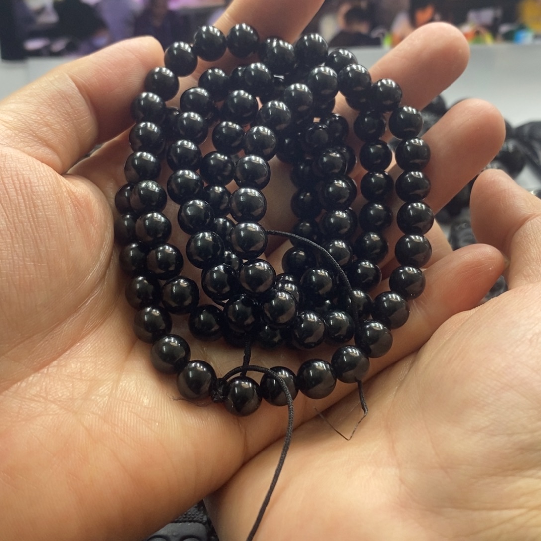 M***芙翡翠未镶嵌项链卡7左右