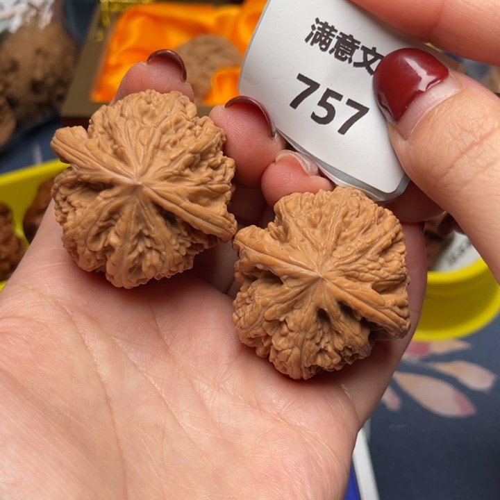 文玩核桃把件粗筋40.757