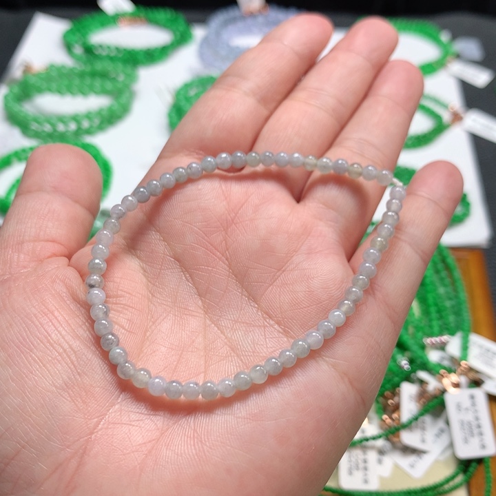翡翠未镶嵌手链翡翠