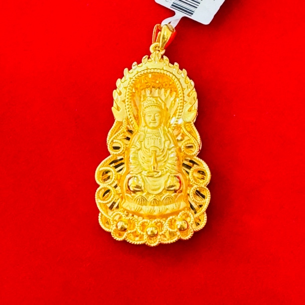 【夏夏专享】足金999饰品 观音吊坠 GP 11.36