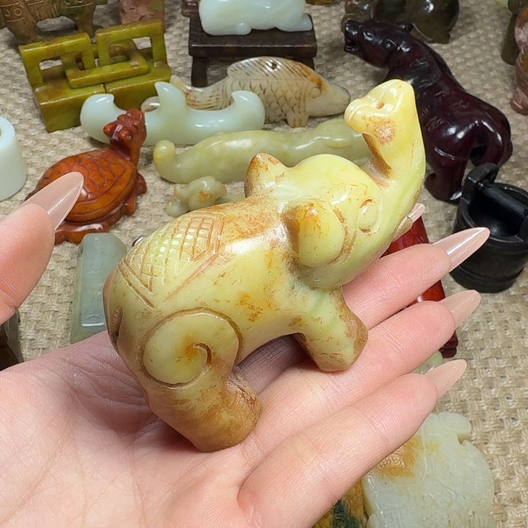 白玉菩提吊坠挂件