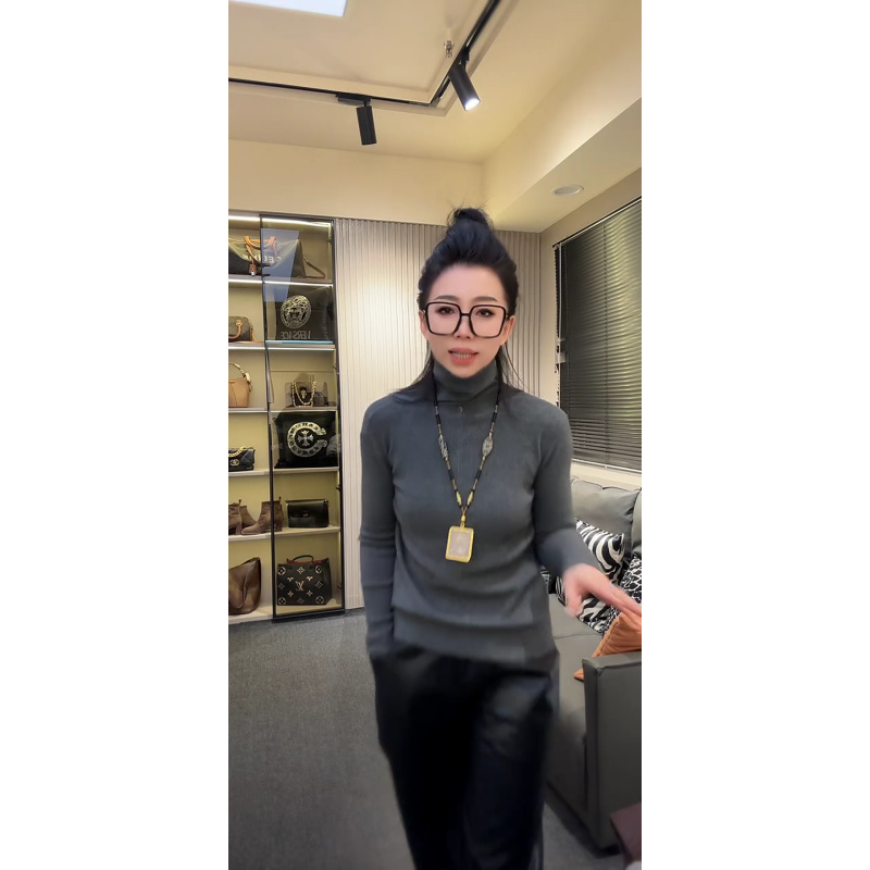 新款高领百搭打底衫#GJJ