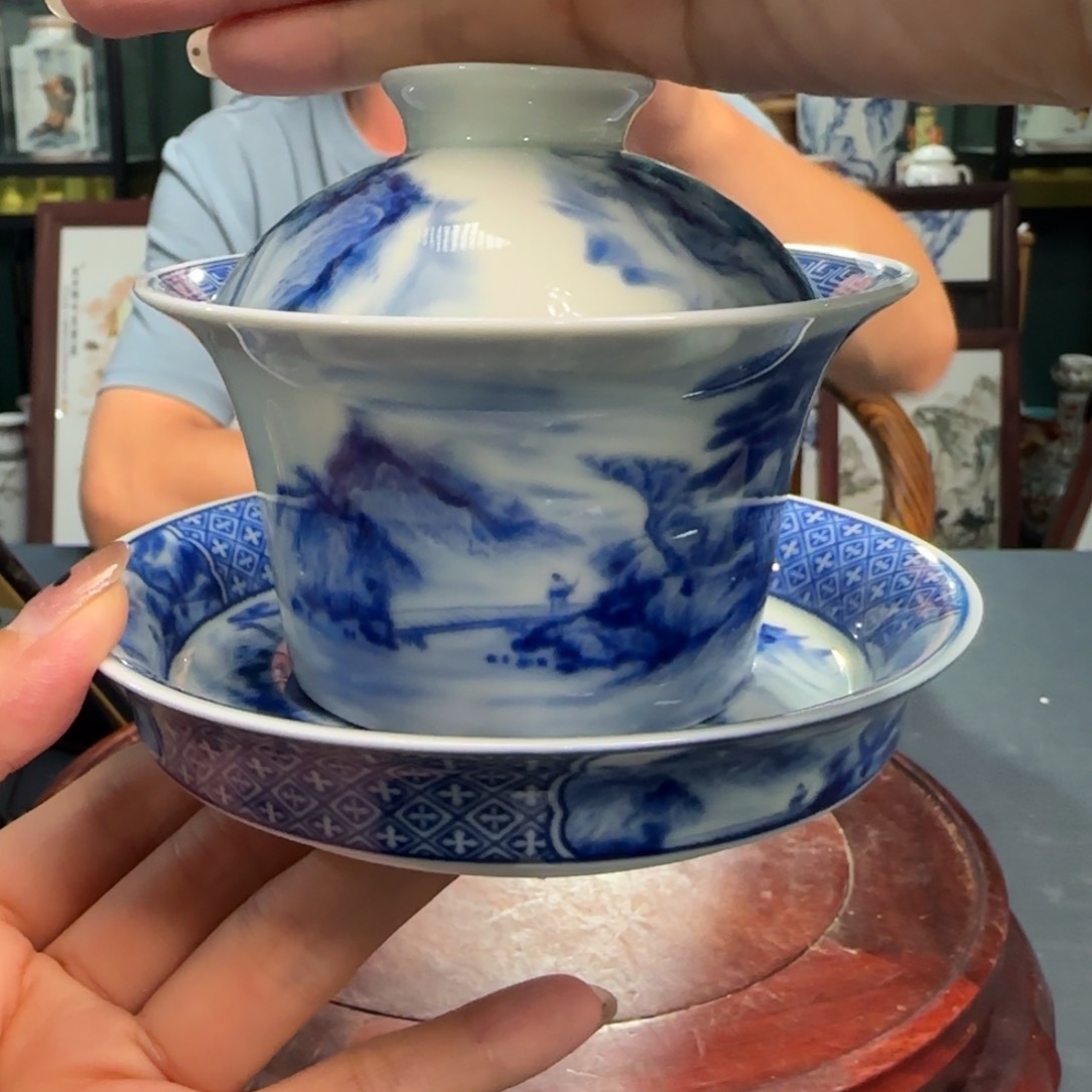 摆件景德镇陶瓷好好好