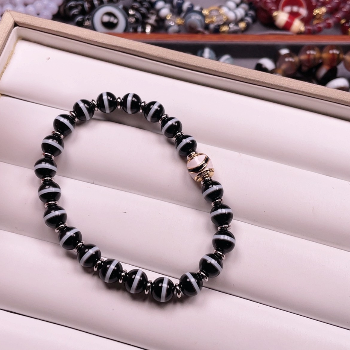 【闪购商品】玛瑙/玉髓合金珠宝半成品浩*啊