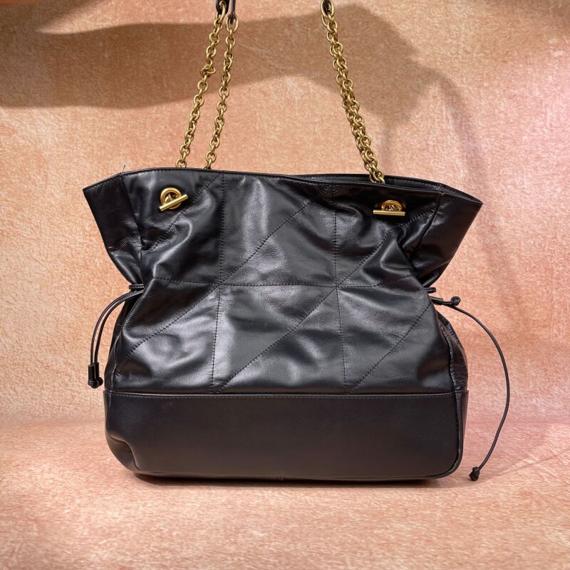 黑色高定百搭单肩背包36002