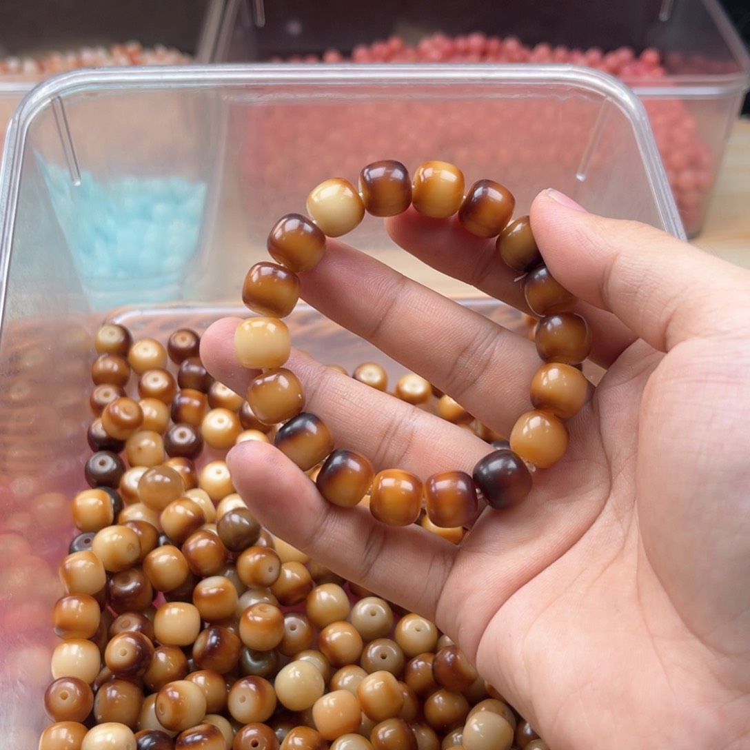 白玉菩提吊坠C/11/30+10炭烧桶