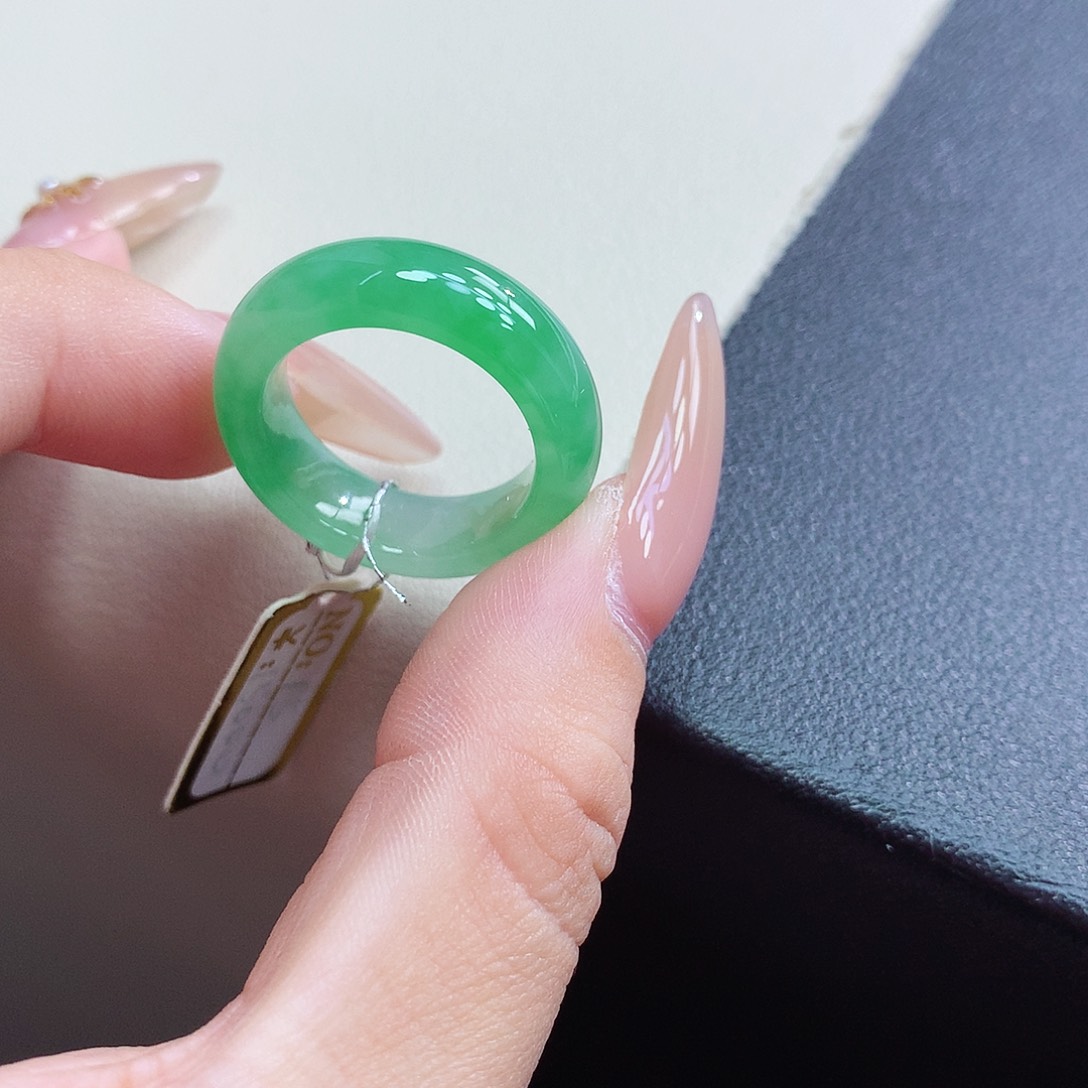 未镶嵌戒指翡翠15号