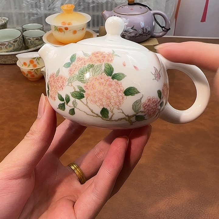 颜瓷闪购商品代替链接绣球西施壶