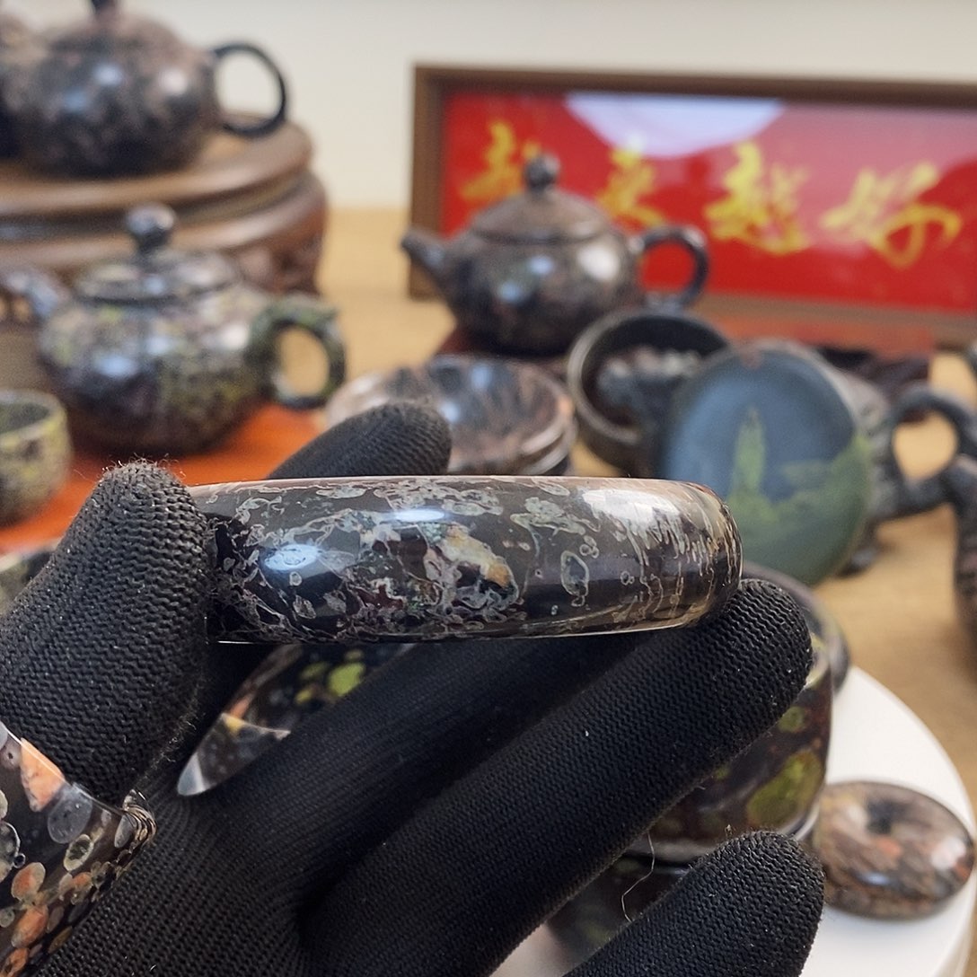 豫石匠梅花玉安山玉老料福利59.5