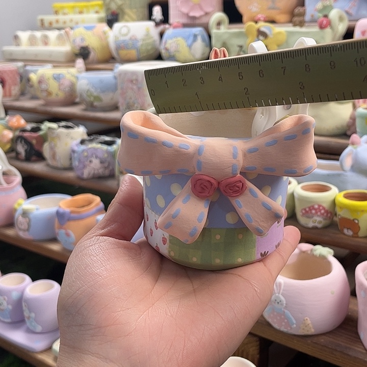 26…..手工手绘花盆