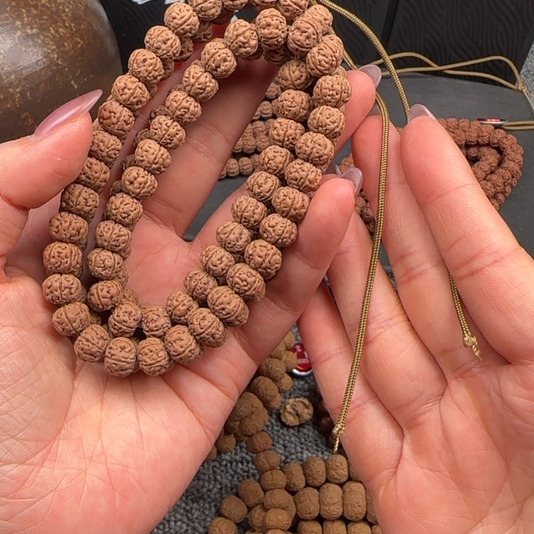 小***花金刚菩提吊坠原生态