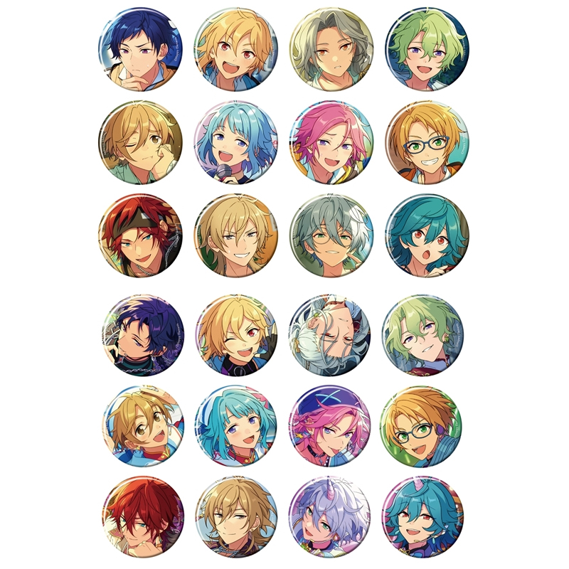 偶像梦幻祭ES 2025Sep Aug Jul Jun九月通贩圆吧唧徽章 盲盒代拆