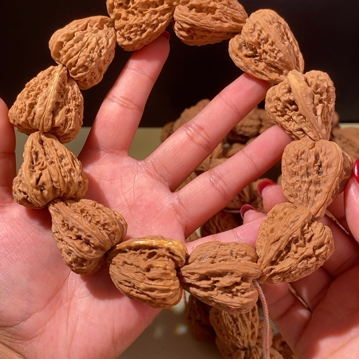 骑***步文玩核桃手串…………