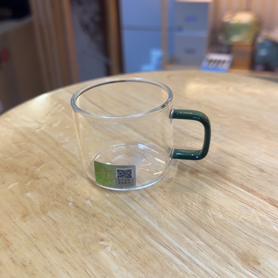 禾器清禾杯墨绿色一对