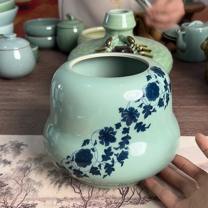 小米茶器龙泉青瓷