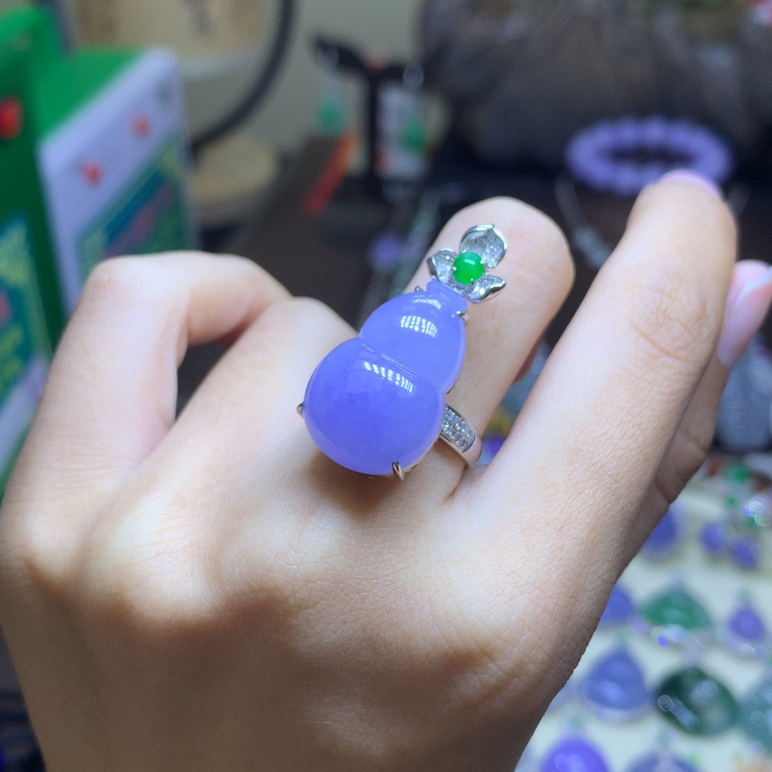 翡翠颈饰18K金镶嵌两用款