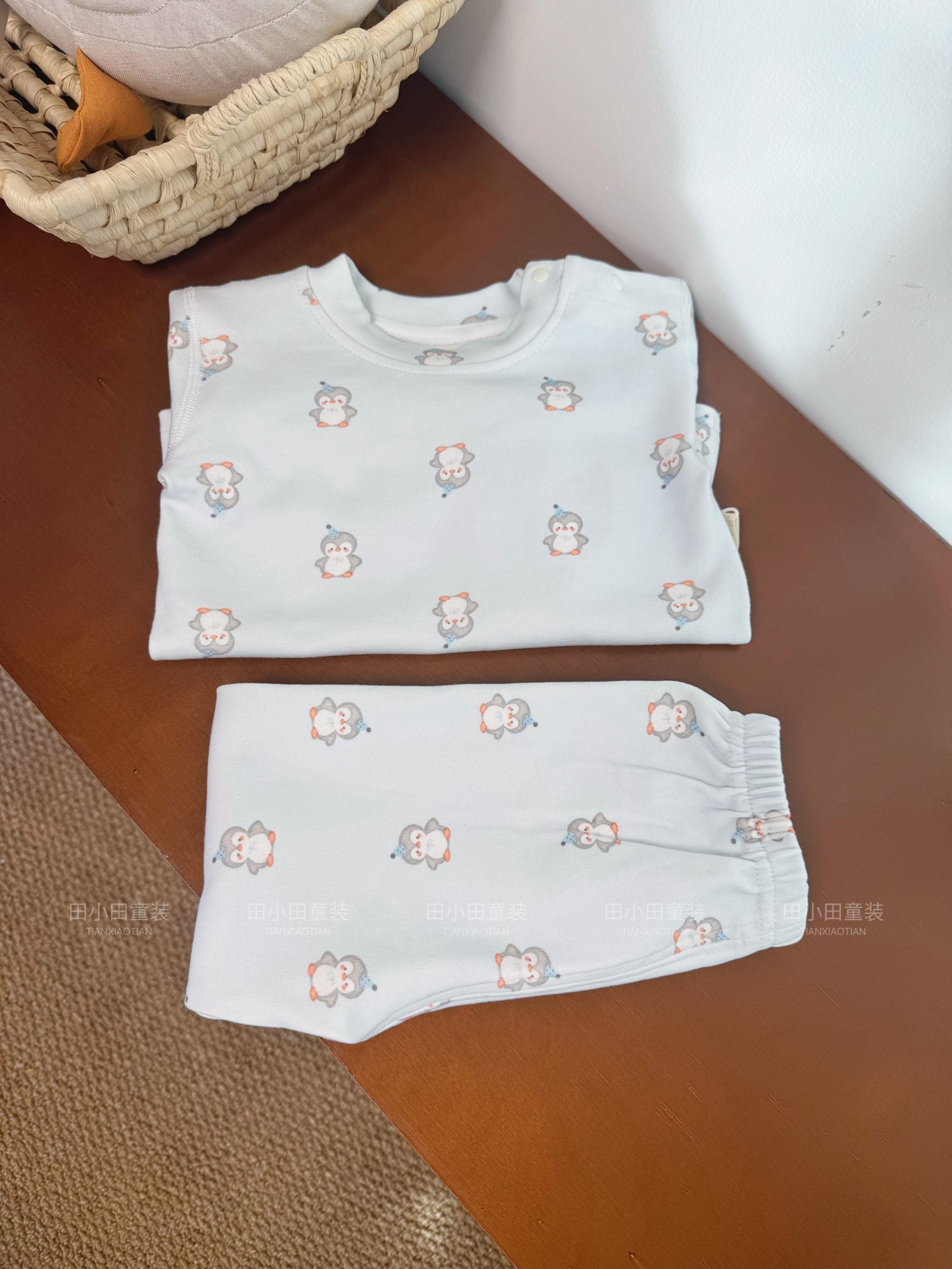 【田】定制儿童冬款双层家居套