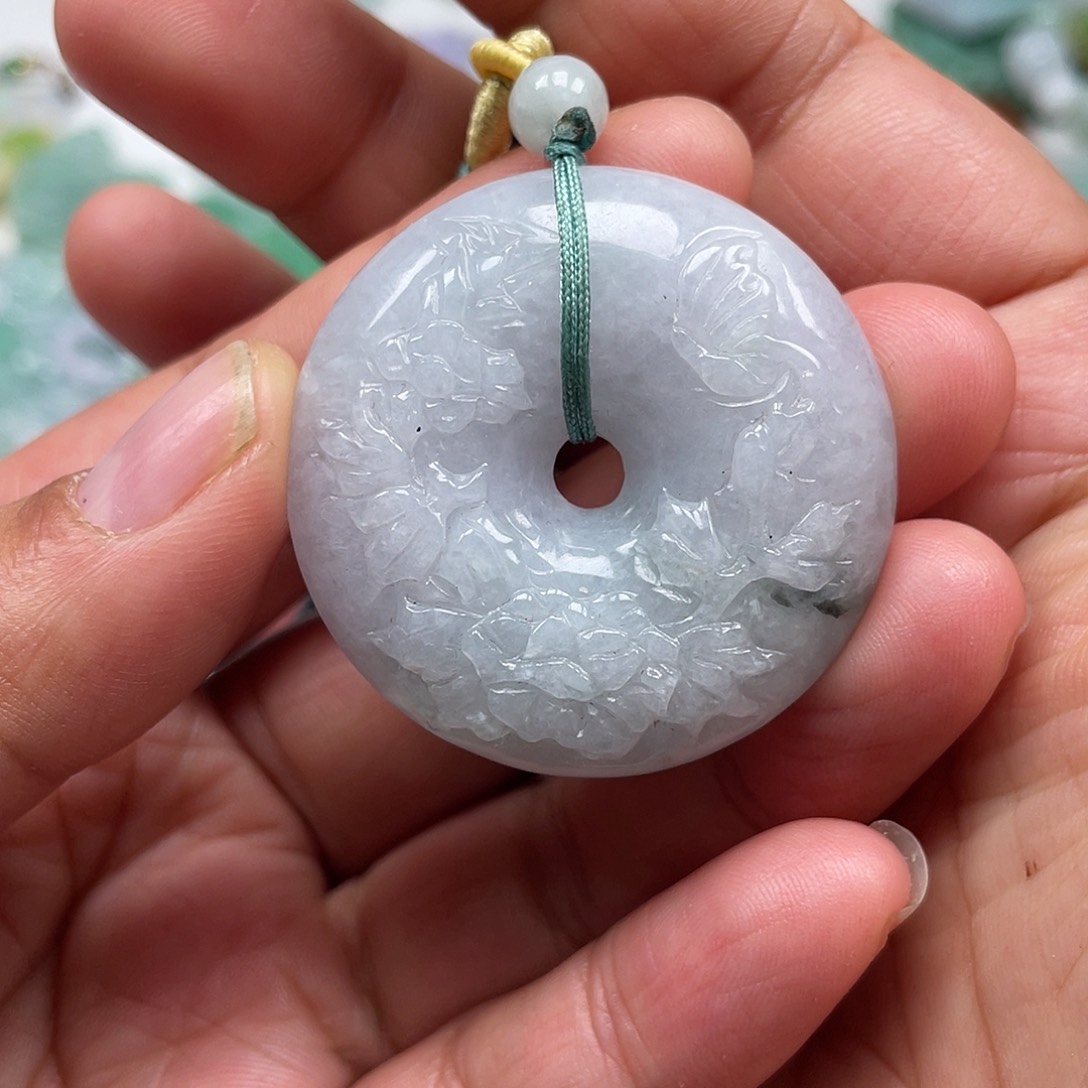 颈饰未镶嵌翡翠翡玉缘翡翠