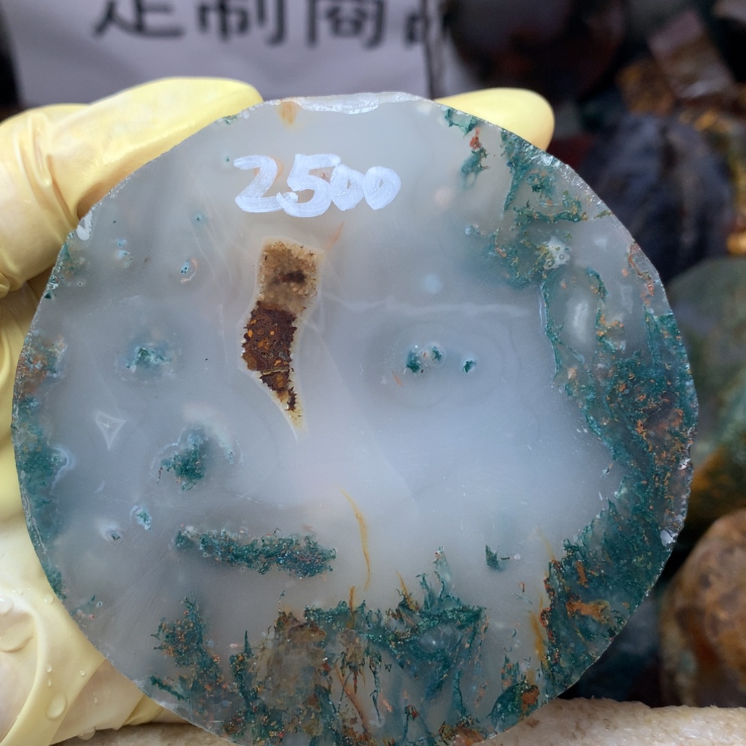 快***天定制玛瑙定制玛瑙手镯62圈口不退不换