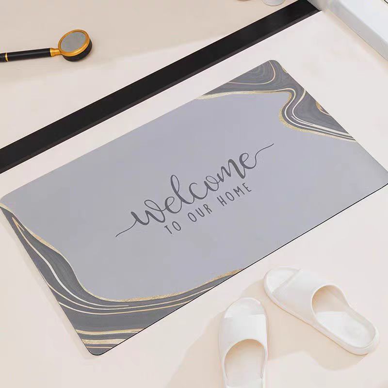 浴室防滑地垫-硅藻泥脚垫