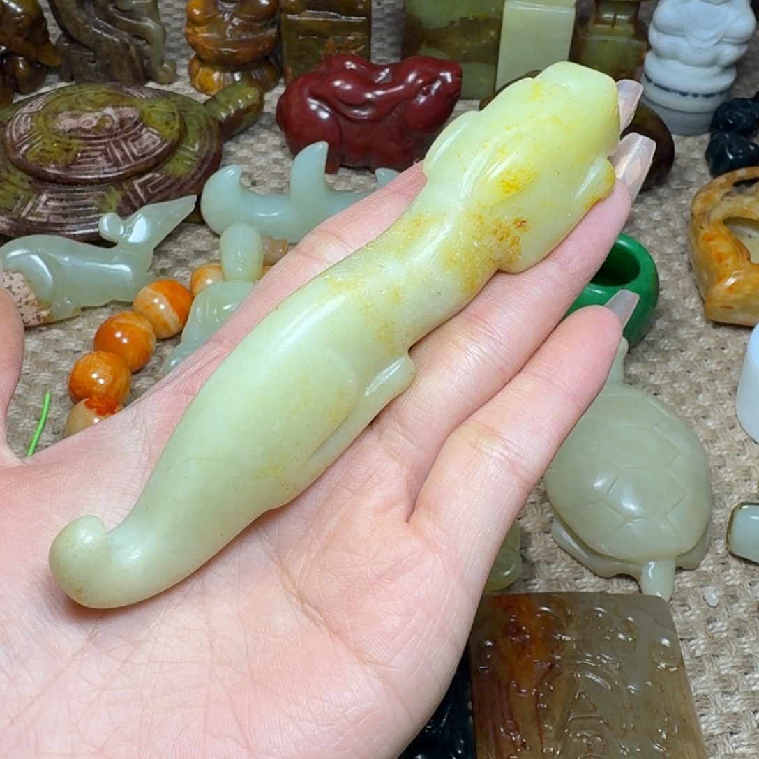 白玉菩提吊坠挂件