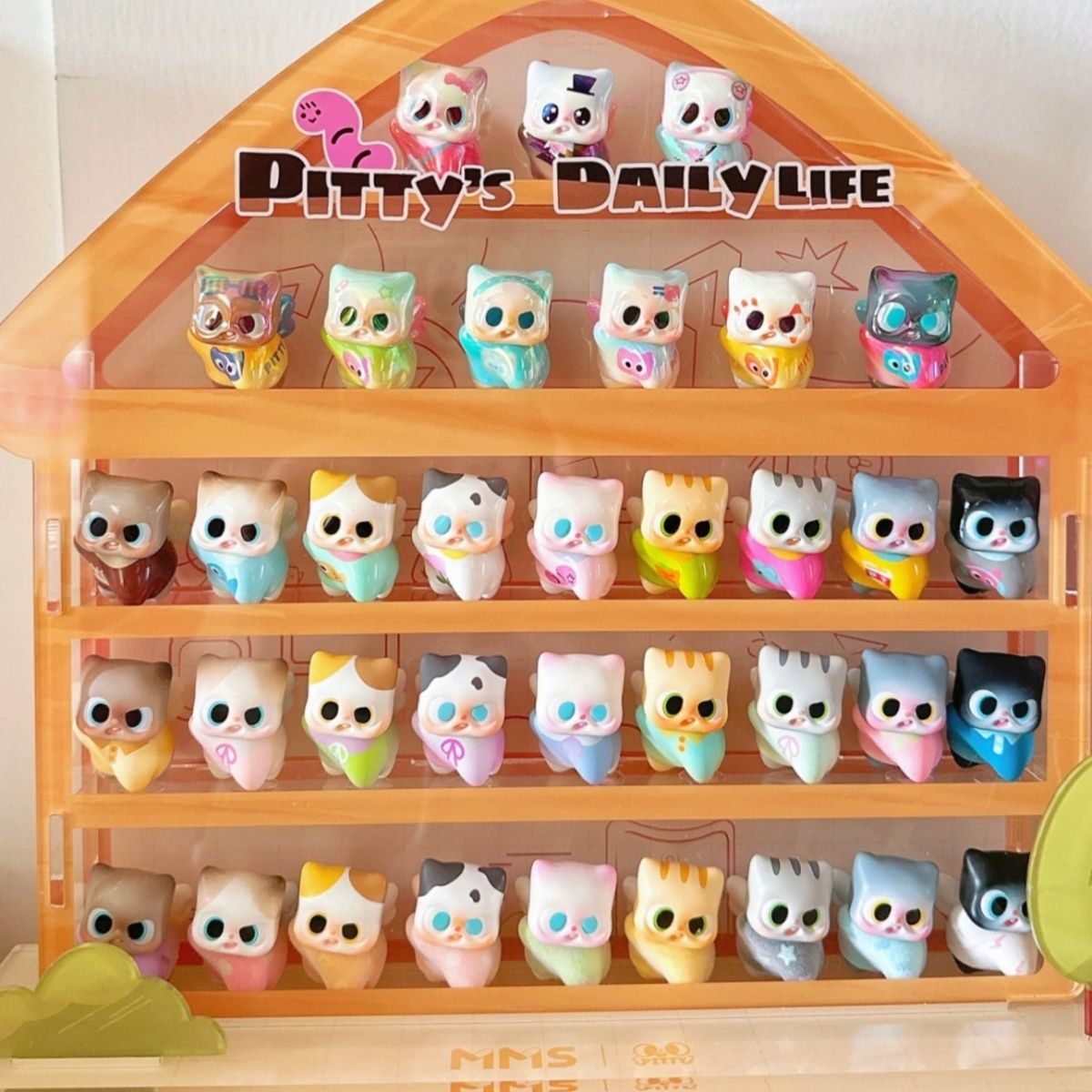 拆盒【pitty猫猫日常】猫猫日常系列二代萌粒盲盒