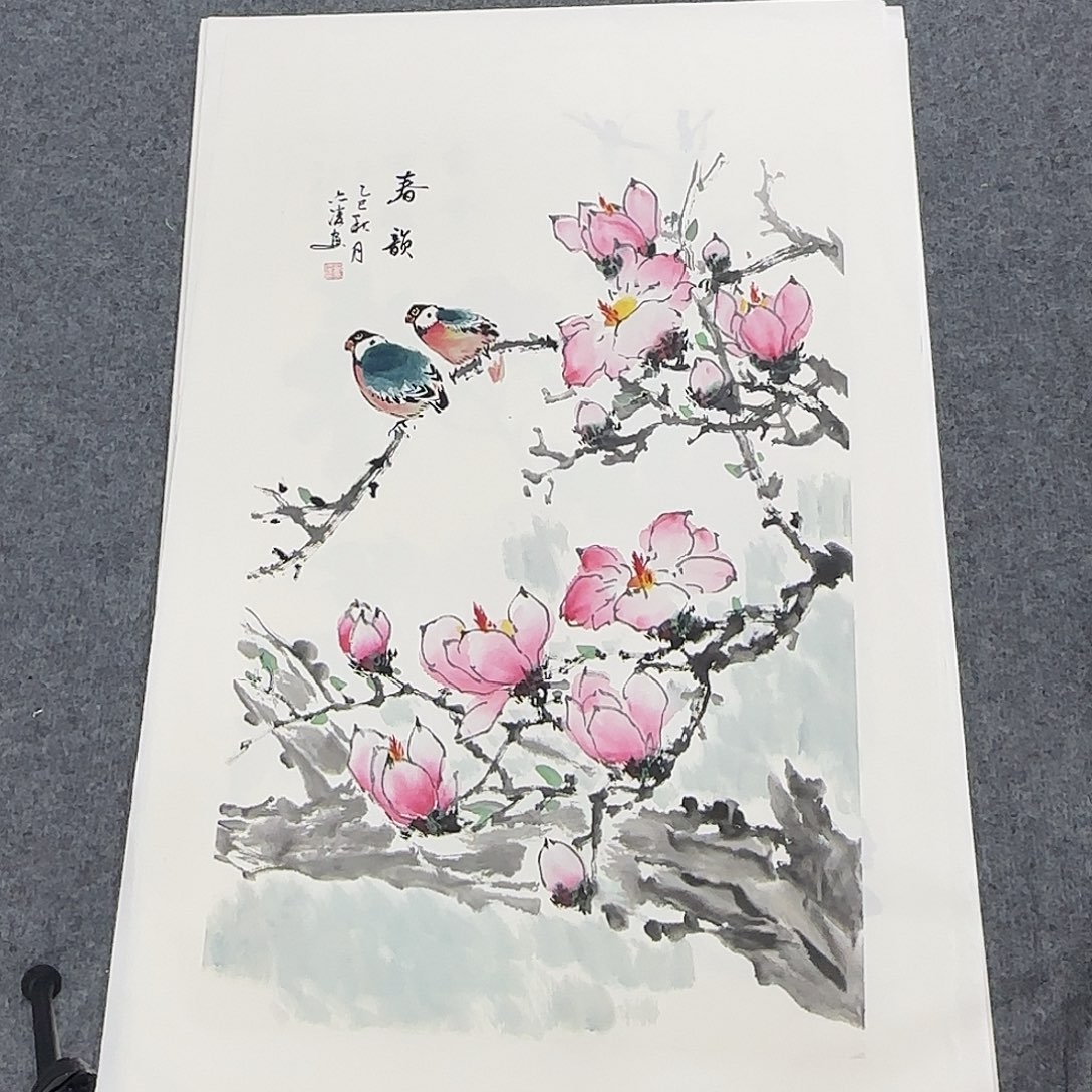 国画68*45纯手绘刘亦凌