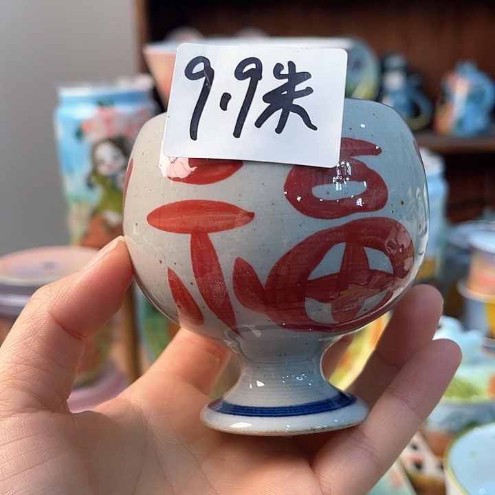 陶景德镇釉下手绘陶瓷 