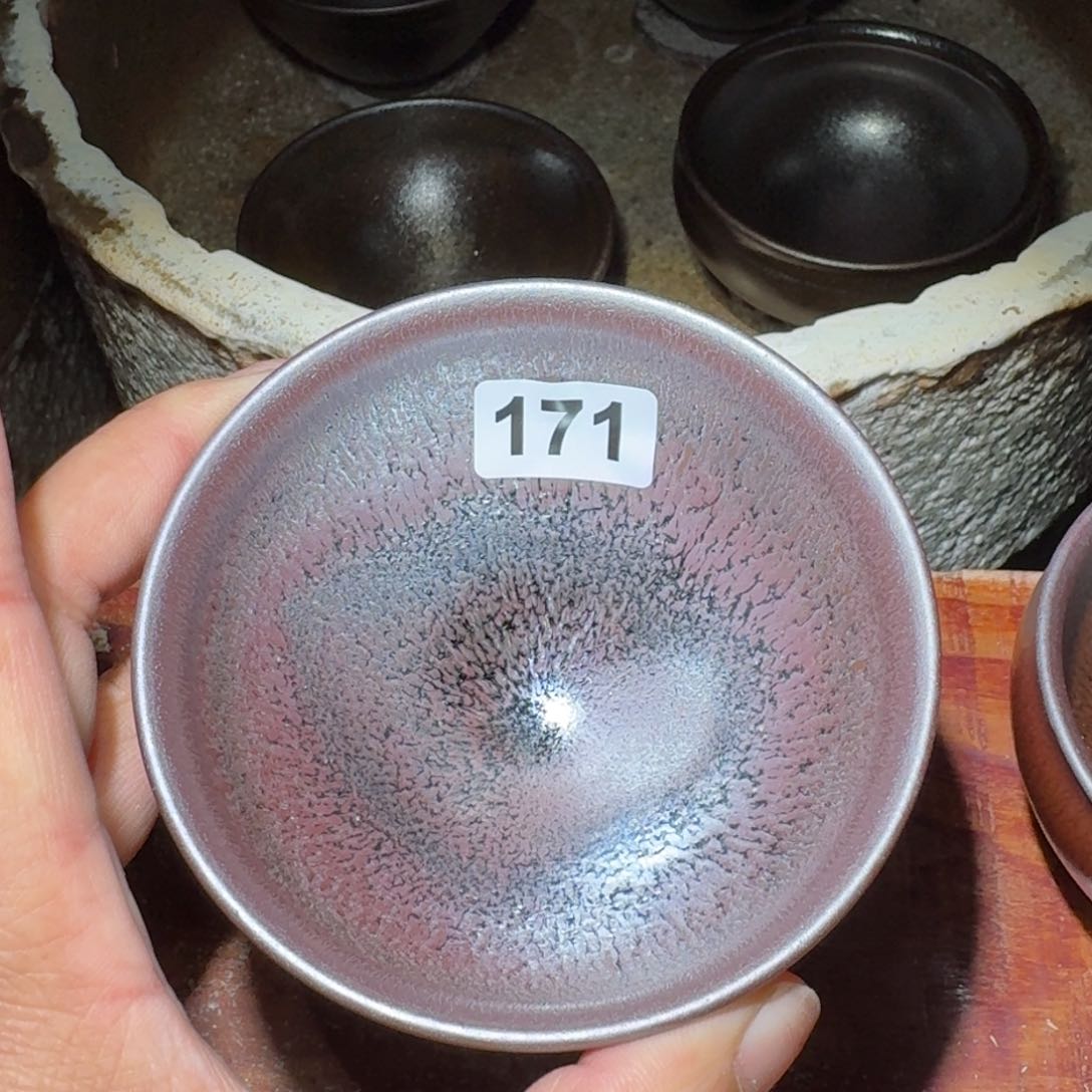 小雨茶盏，手工柴烧，