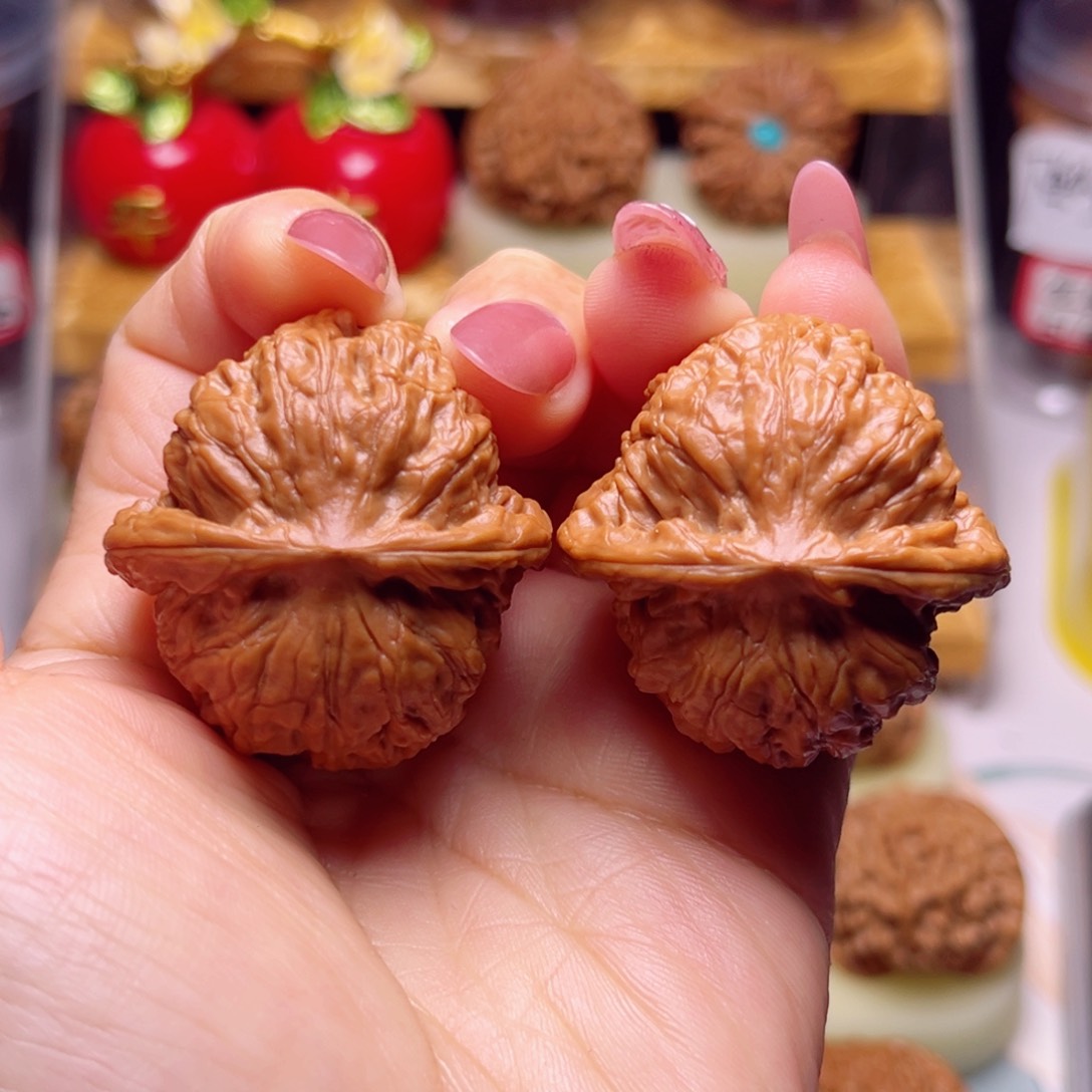 文玩核桃吊坠38尺全品野狼