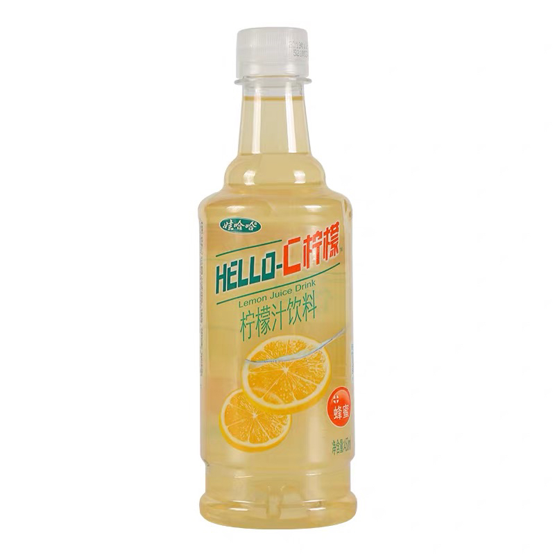 [新日期]娃哈哈柠檬复合果汁饮料450ml＊15瓶整箱