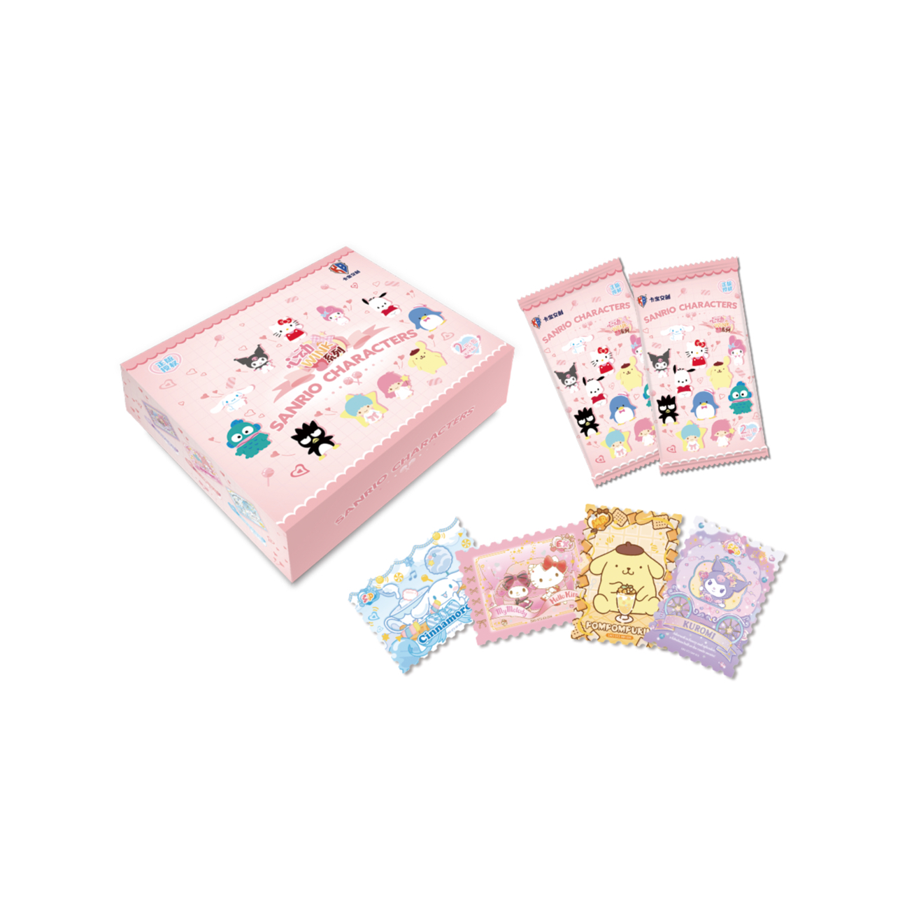 七【猫狗】卡宝文创三丽鸥拆卡2元包第5弹心动wink卡牌盲盒【拆盒】