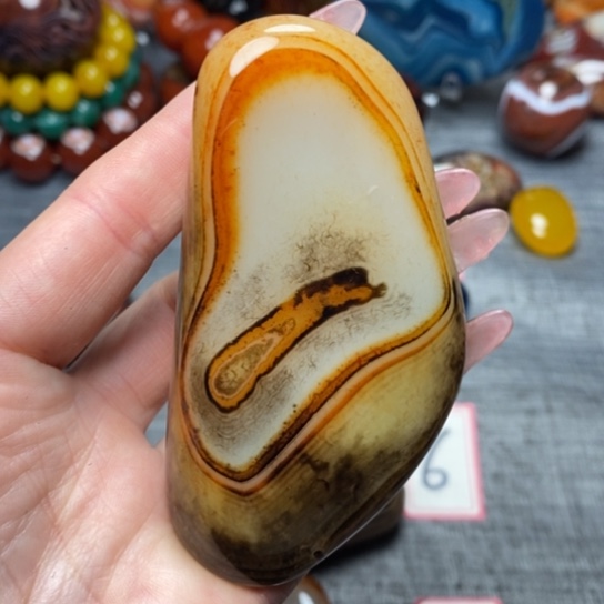 玛瑙/玉髓珠宝奇石未镶嵌冰*