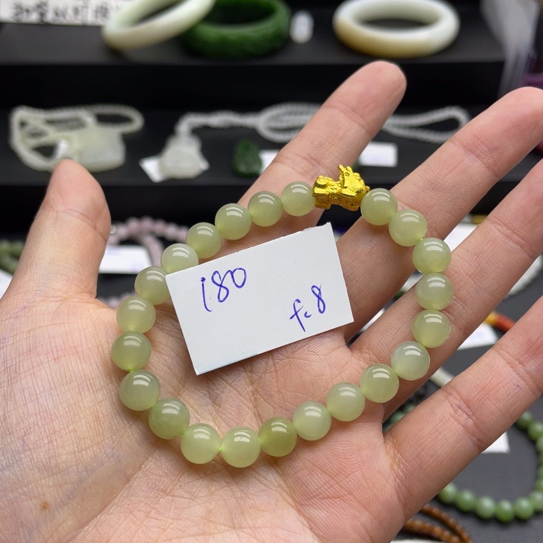 和田玉手链未镶嵌