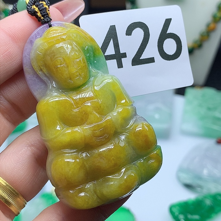 翡翠吊坠(赠链)未镶嵌