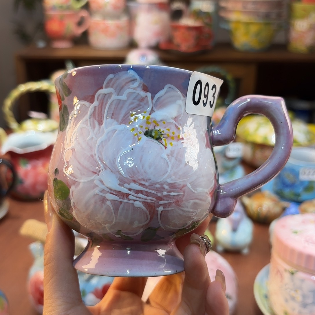 景德镇手绘高温釉下彩陶瓷茶具