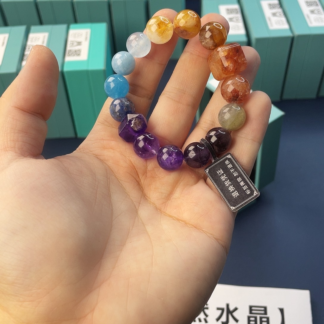 银S925镶嵌手链水晶