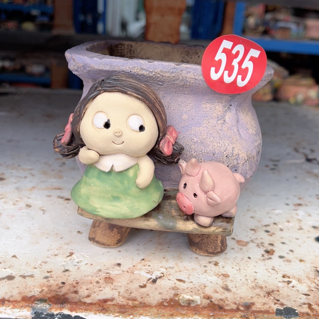 陶瓷535 号陶然花盆福利