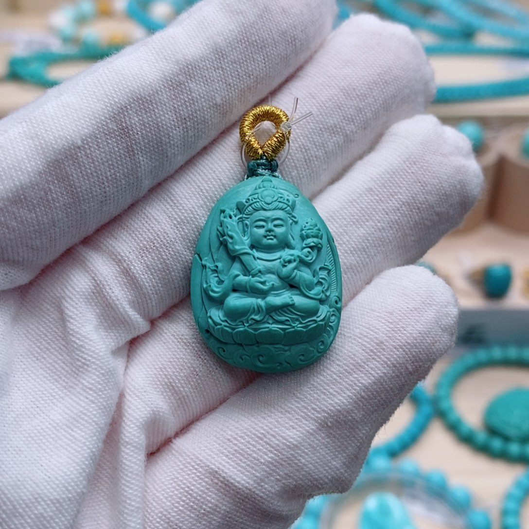 绿松石珠宝奇石未镶嵌