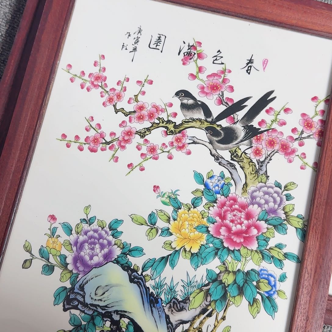 摆件瓷器的工艺技术水平