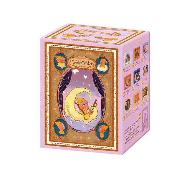 点亮系列场景手办盲盒桌面摆件潮流时尚女孩玩偶礼物玩具