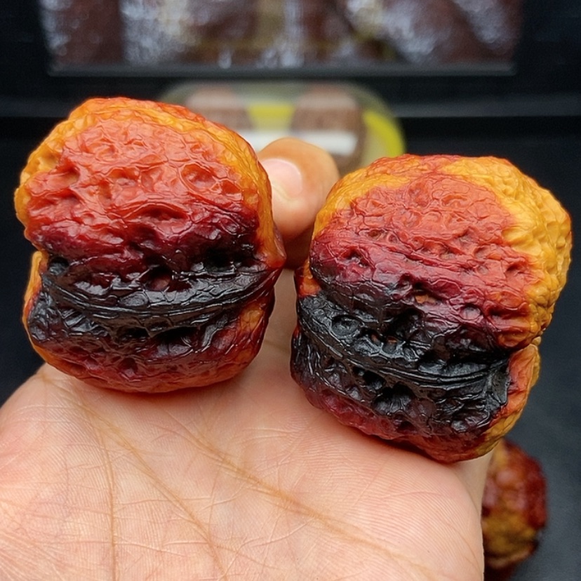 【闪购商品】把件文玩核桃44尺肥蟾