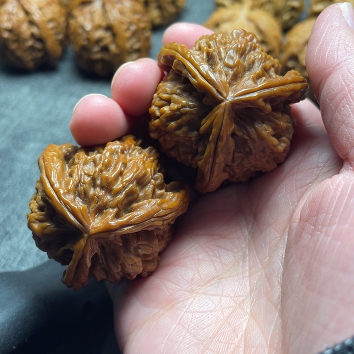 杨***。手工三棱白狮子三棱