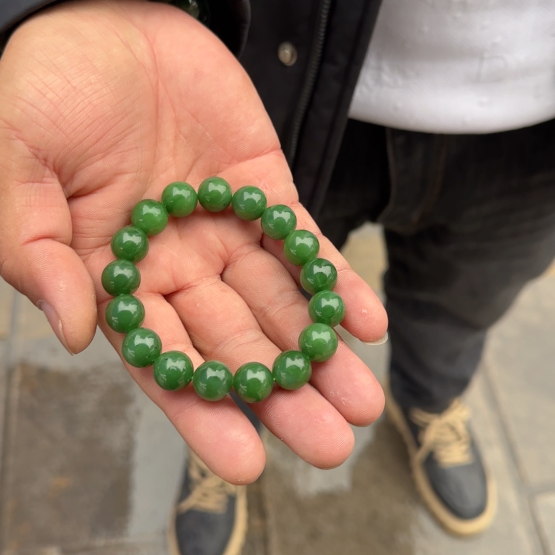 和田玉手链未镶嵌