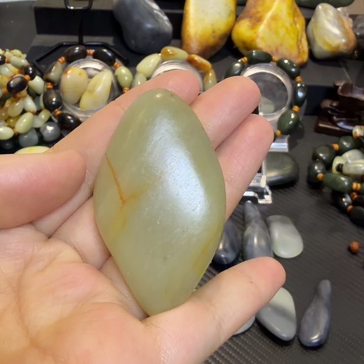 和田玉（糖玉）未镶嵌挂件14