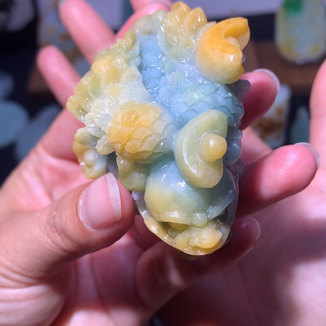 草***飞定制翡翠未镶嵌天然翡翠