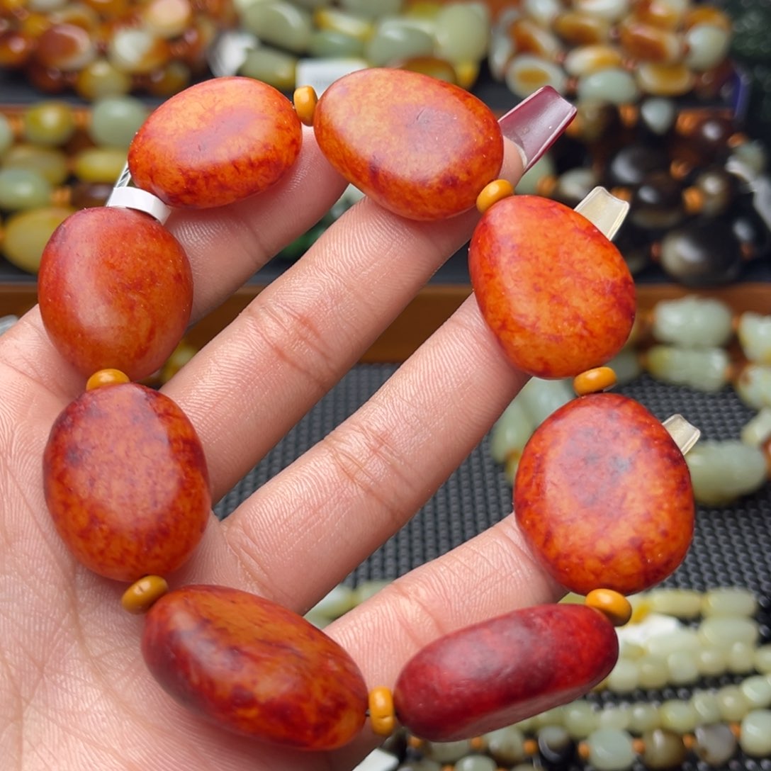 未镶嵌手串和田玉