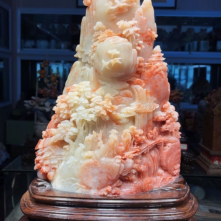 清***哥寿山石寿山石雕刻工艺品