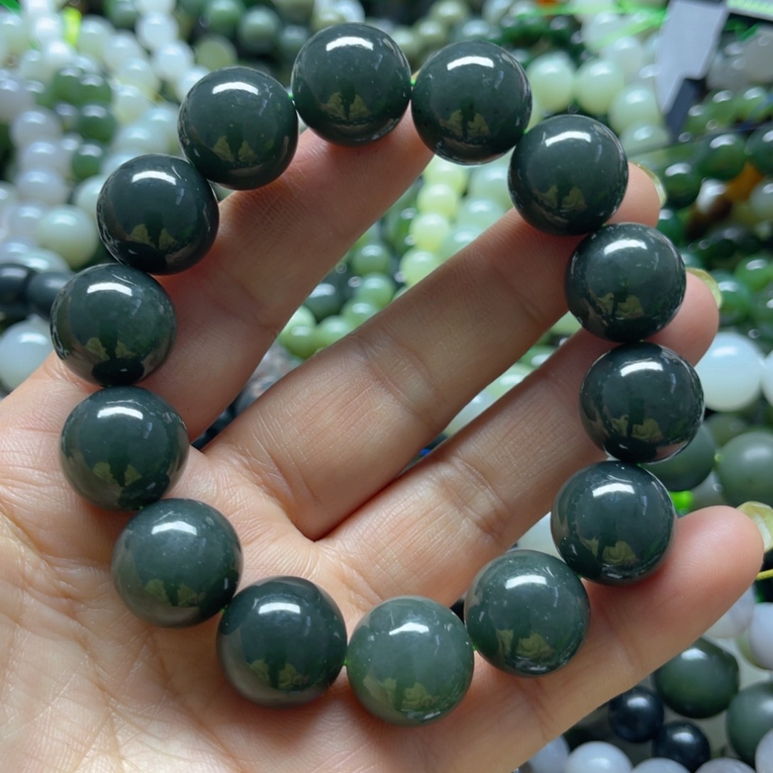 和田玉手链未镶嵌