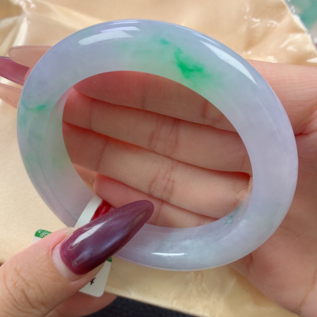 未镶嵌手镯翡翠缅甸天然翡翠A货55